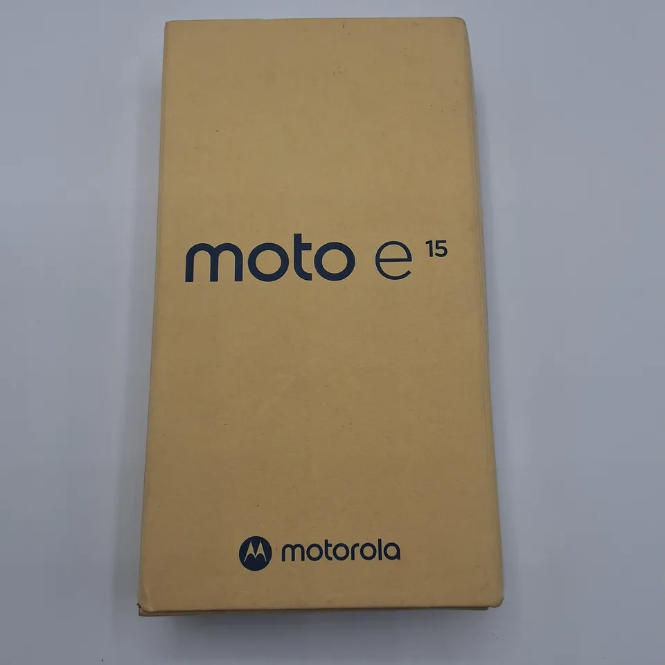 BOXED MOTOROLA MOTO E15 2+64GB IN DENIM BLUE - XT2523-6