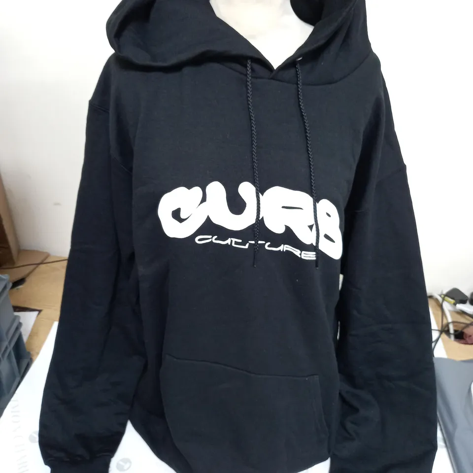 CHAMPION CURB CULTURE BLACK HOODIE - XL