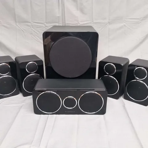 WHARFEDALE DX2 BLACK 5.1 SPEAKER PACKAGE