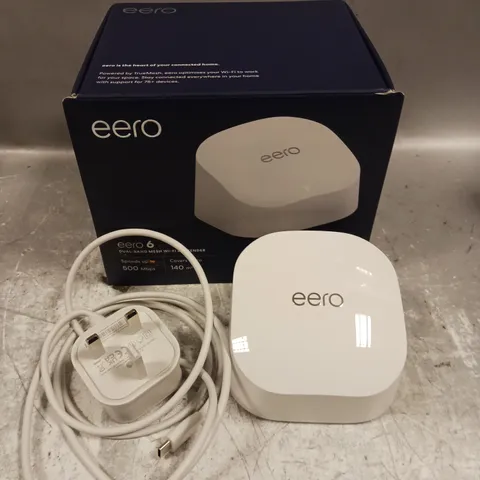 BOXED EERO 6 DUAL BAND WIFI EXTENDER 