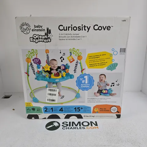 BOXED BABY EINSTEIN CURIOSITY COVE ACTIVITY JUMPER