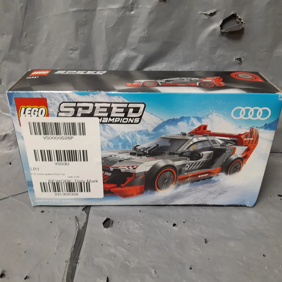 BOXED LEGO SPEED CHAMPIONS AUDI S1 - 76921 RRP £20