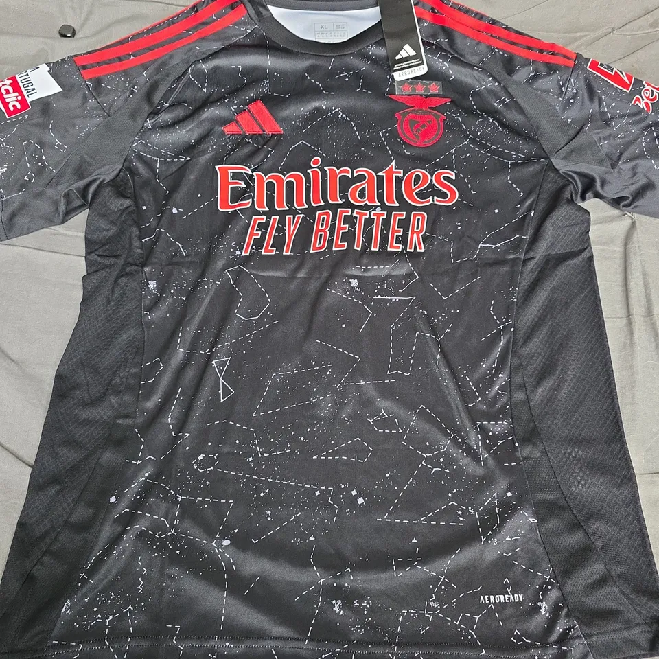 ADIDAS AEROREADY FOOTBALL JERSEY – BENFICA SLB CREST, TYRESE 13, XL