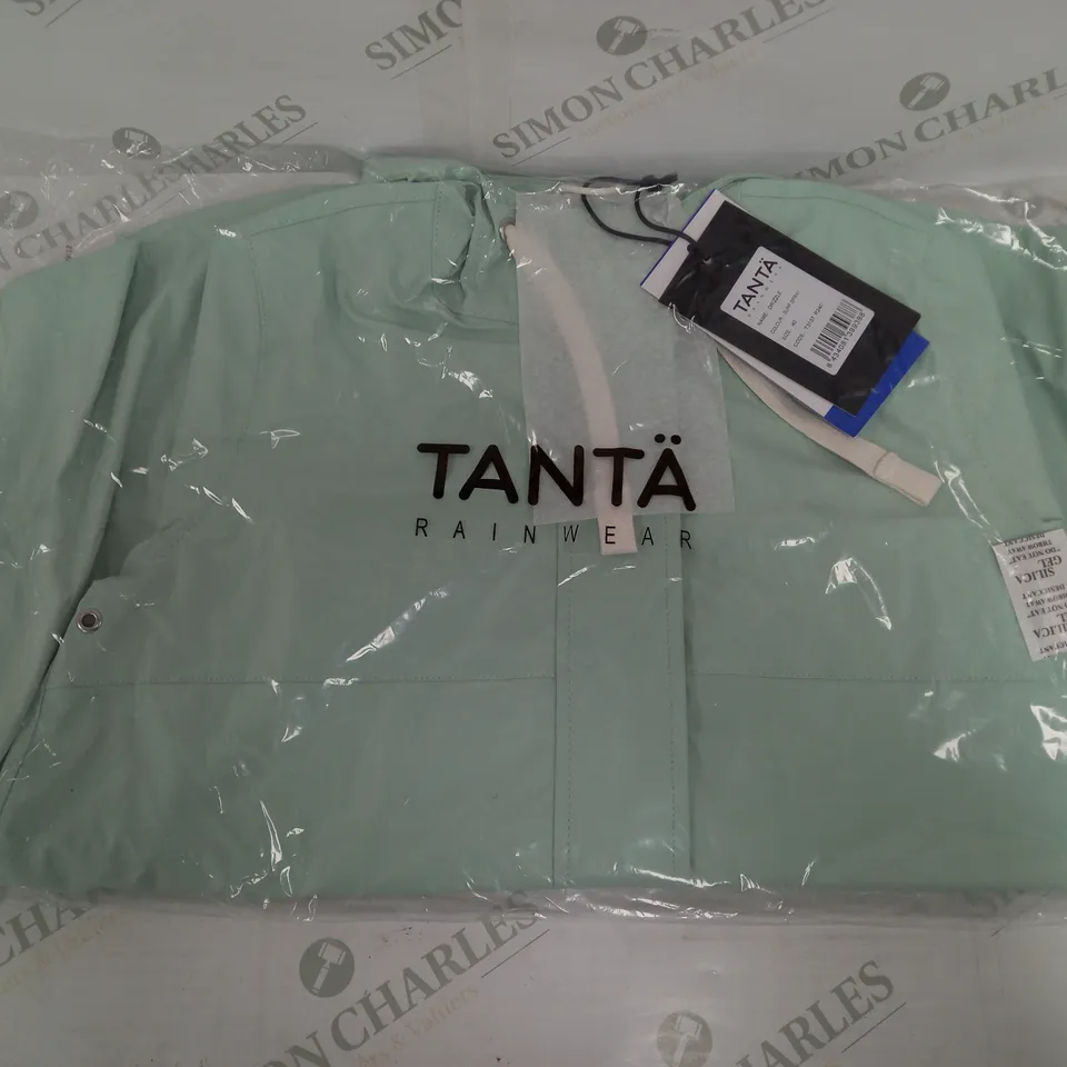 TANTA RAINWEAR DRIZZLE RAINCOAT - SURF SPRAY - SIZE 40