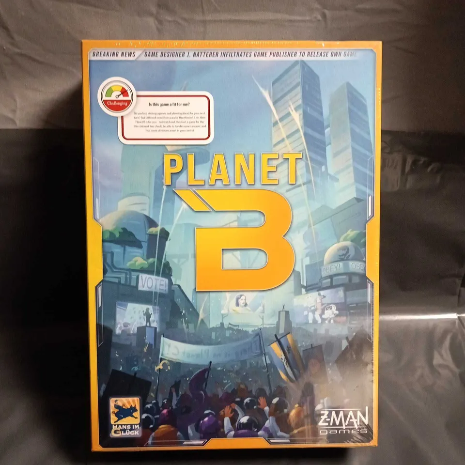 SEALED PLANET-B BOARD GAME