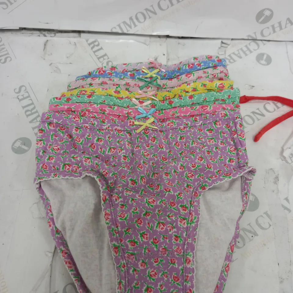 MINI BODEN MULTICOULOURED PANTS 7 PACK