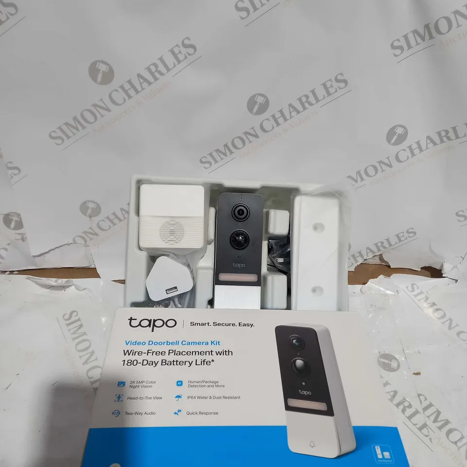 TAPO VIDEO DOORBELL CAMERA KIT 