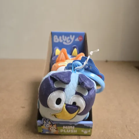 BLUEY MINI PLUSH TEDDIES - X3 PER BOX