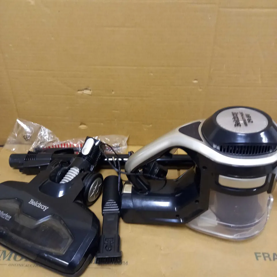 BELDRAY AIRGILITY PLUS CORDLESS VACUUM CLEANER 