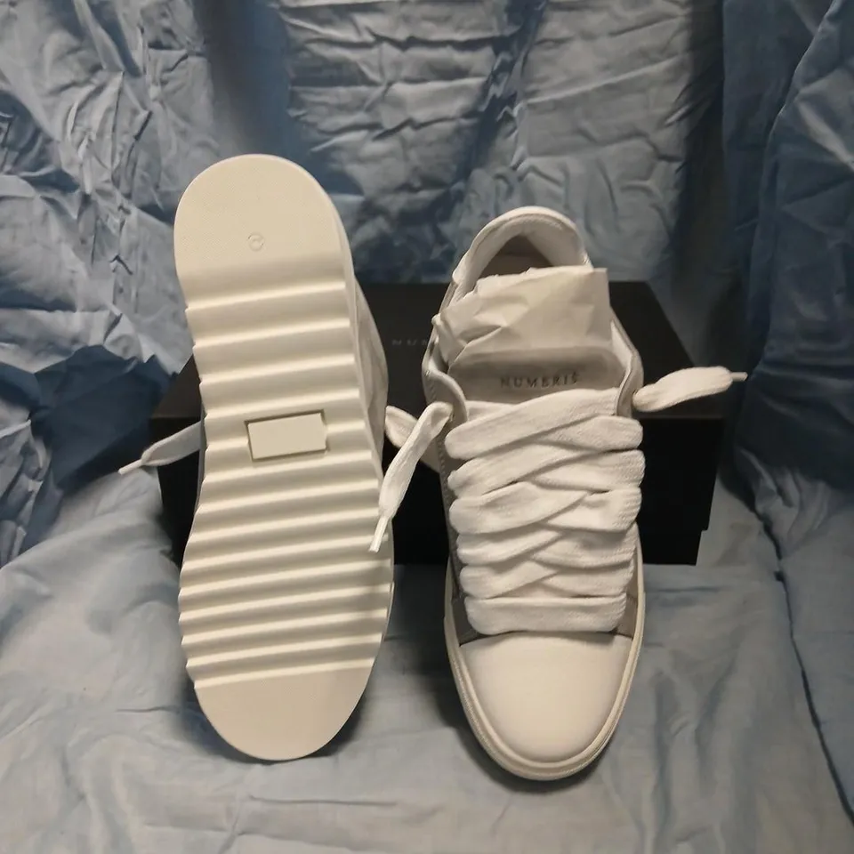 NUMERIS ATELIER - PLATINUM SNEAKERS, UK 9