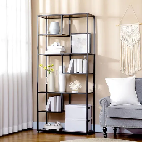 BOXED KALICKI 83CM W STEEL SHELVING UNIT