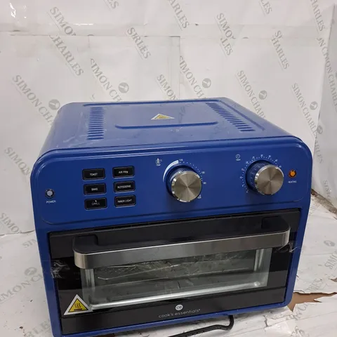 COOK'S ESSENTIAL 21-LITRE AIRFRYER OVEN IN BLUE