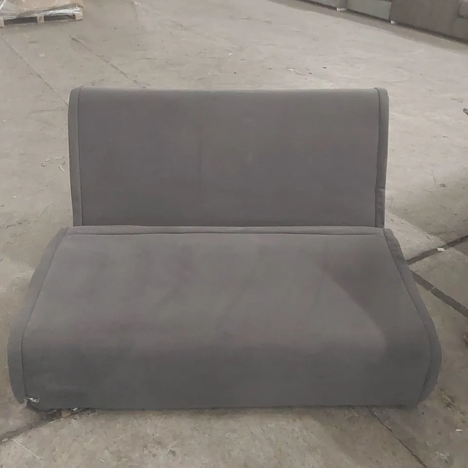 DESIGNER FABRIC UPHOLSTERED SOFA BED