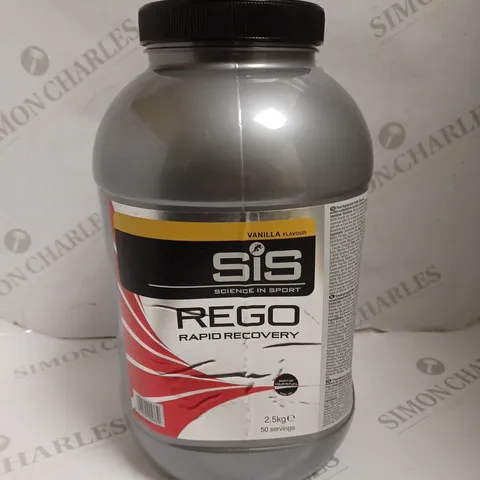 SEALED SIS REGO RAPID RECOVERY - VANILLA - 2.5KG