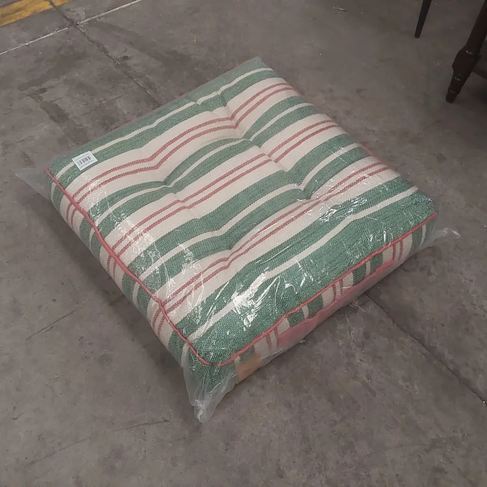BAGGED SEENA STRIPED FLOOR CUSHION