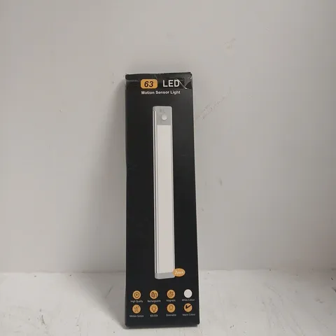 SET OF 2 WARM LIGHLT 63 LED MOTION SENSOR LIGHTS