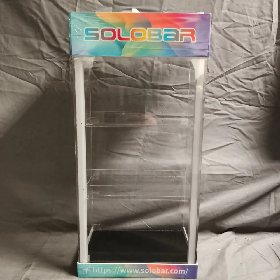 SOLOBAR STORAGE DISPLAY CASE