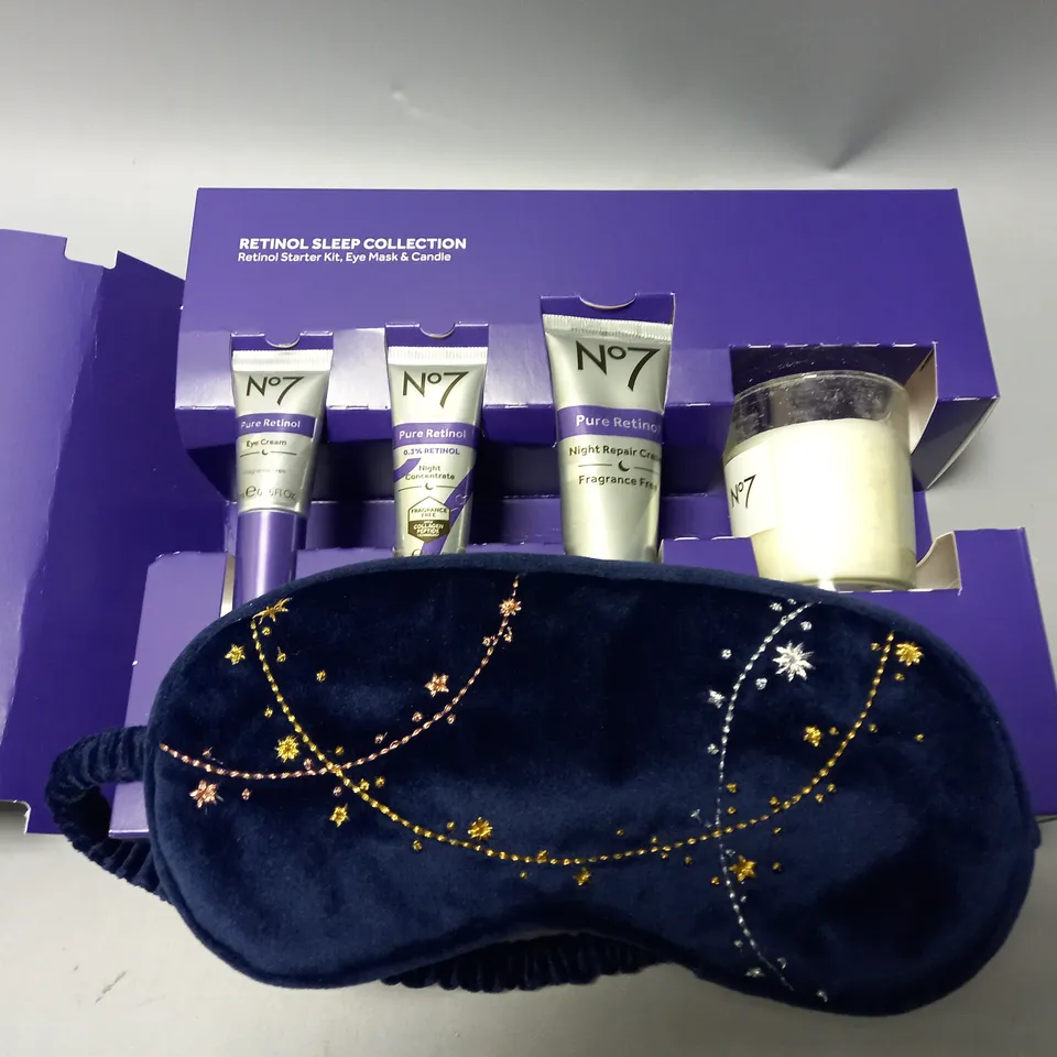 BOXED N07 RETINOL THE SLEEP COLLECTION GIFT SET