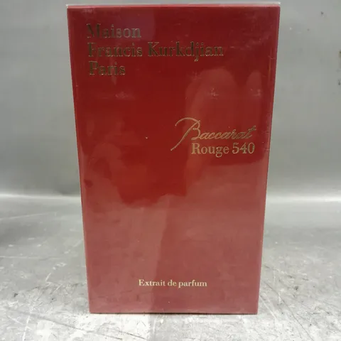 BOXED SEALED MAISON FRANCIS KURKDJIAN BACCARAT ROUGE 540 EAU DE PARFUM 70ML