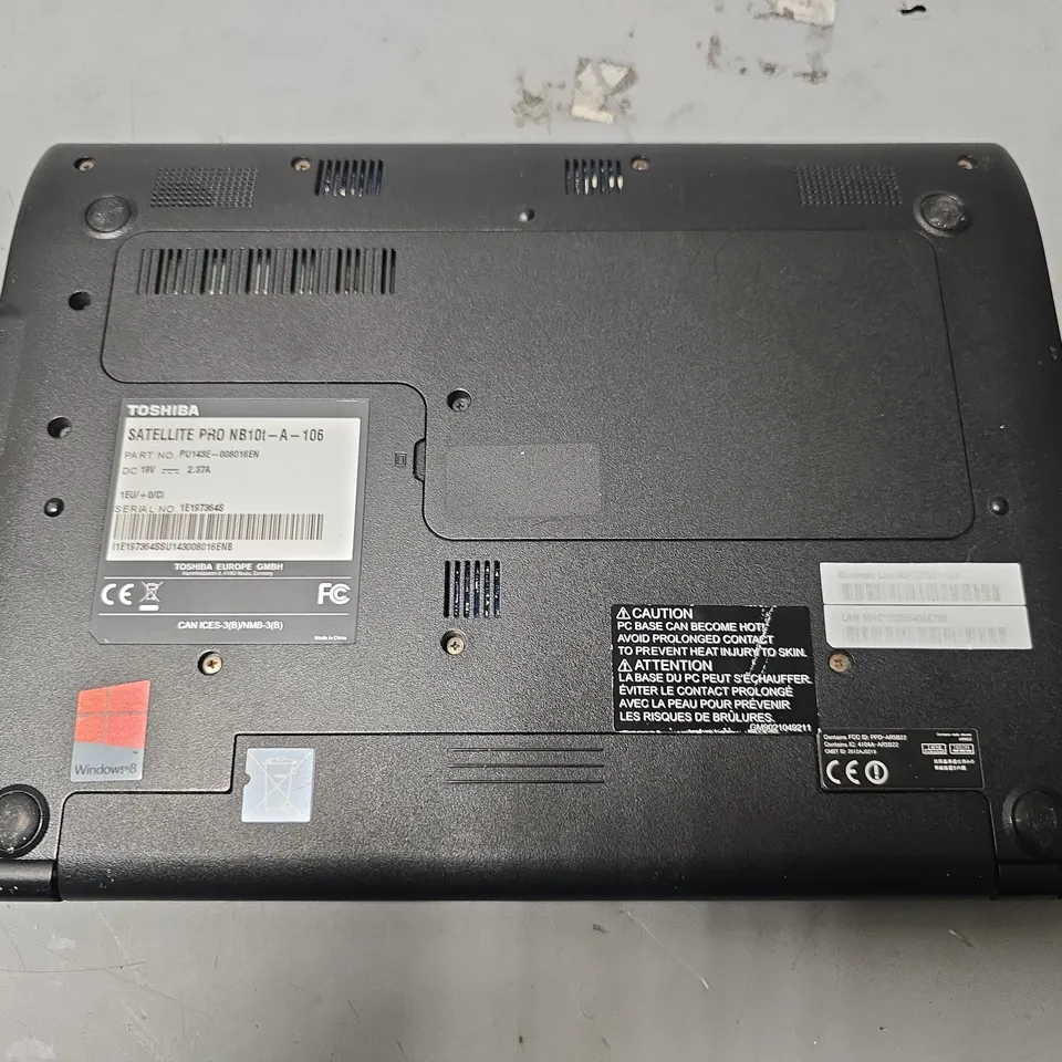 TOSHIBA SATELLITE PRO NB10T-A-106