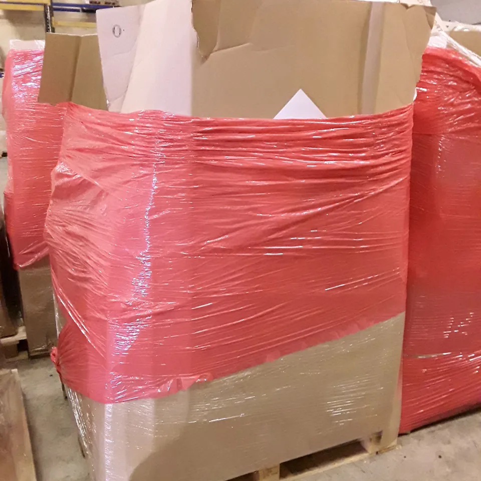 PALLET OF ASSORTED PRODUCTS INCLUDING COOKER HOOD, TOILET SEAT, BLADELESS PURIFIER, SOLAR PANELS