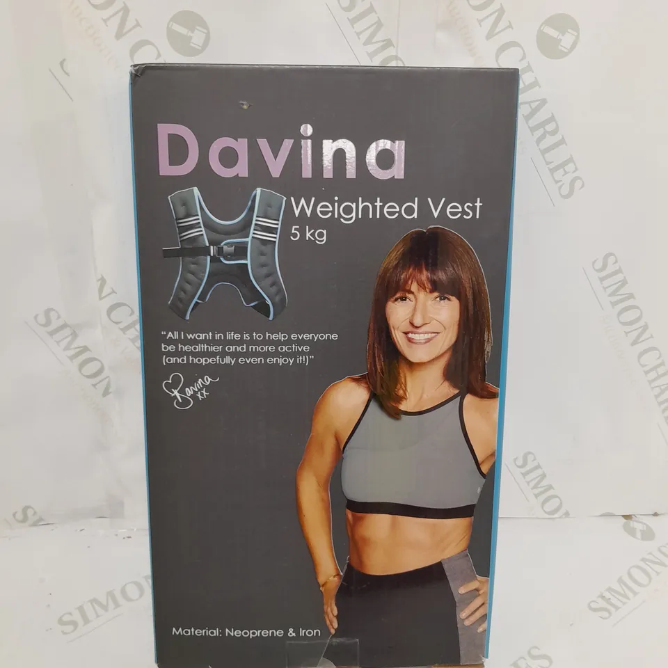 DAVINA WEIGHTED 5KG VEST 