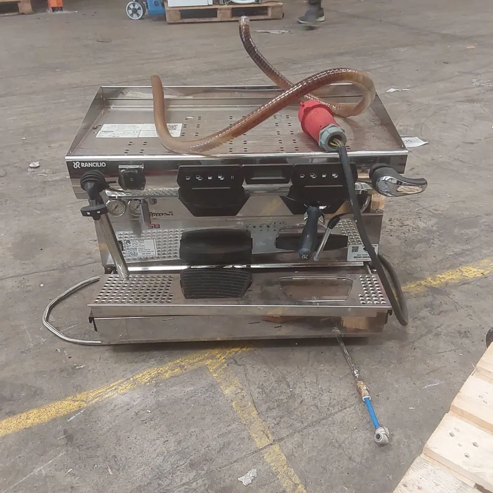 RANCILIO CLASSE 7 COMMERCIAL 2 GROUP COFFEE MACHINE