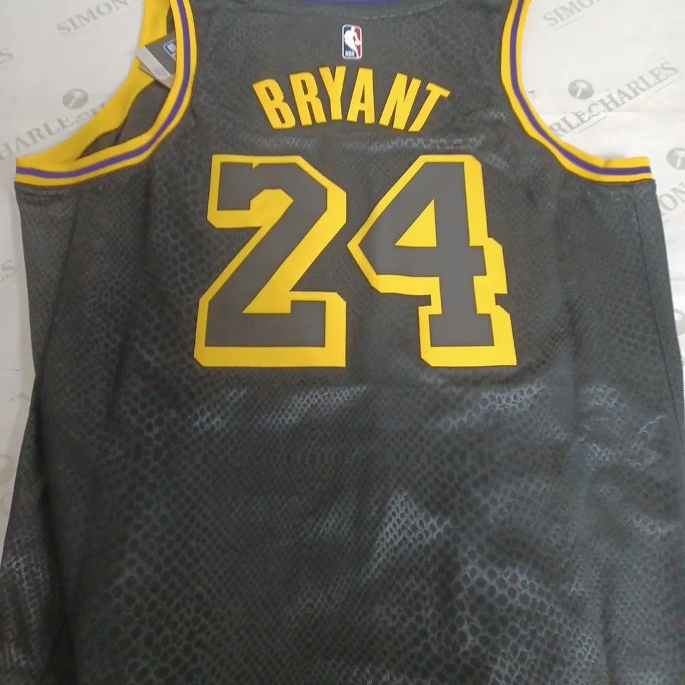 NIKE NBA DRI FIT LAKERS JERSEY - BRYANT 24 - XL
