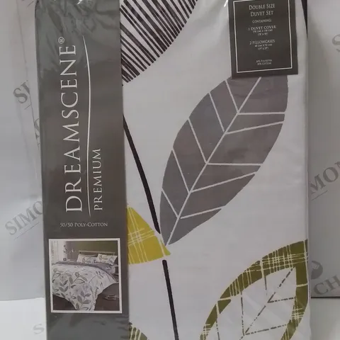 BRAND NEW DREAMSCENE PREMIUM DOUBLE DUVET COVER SET