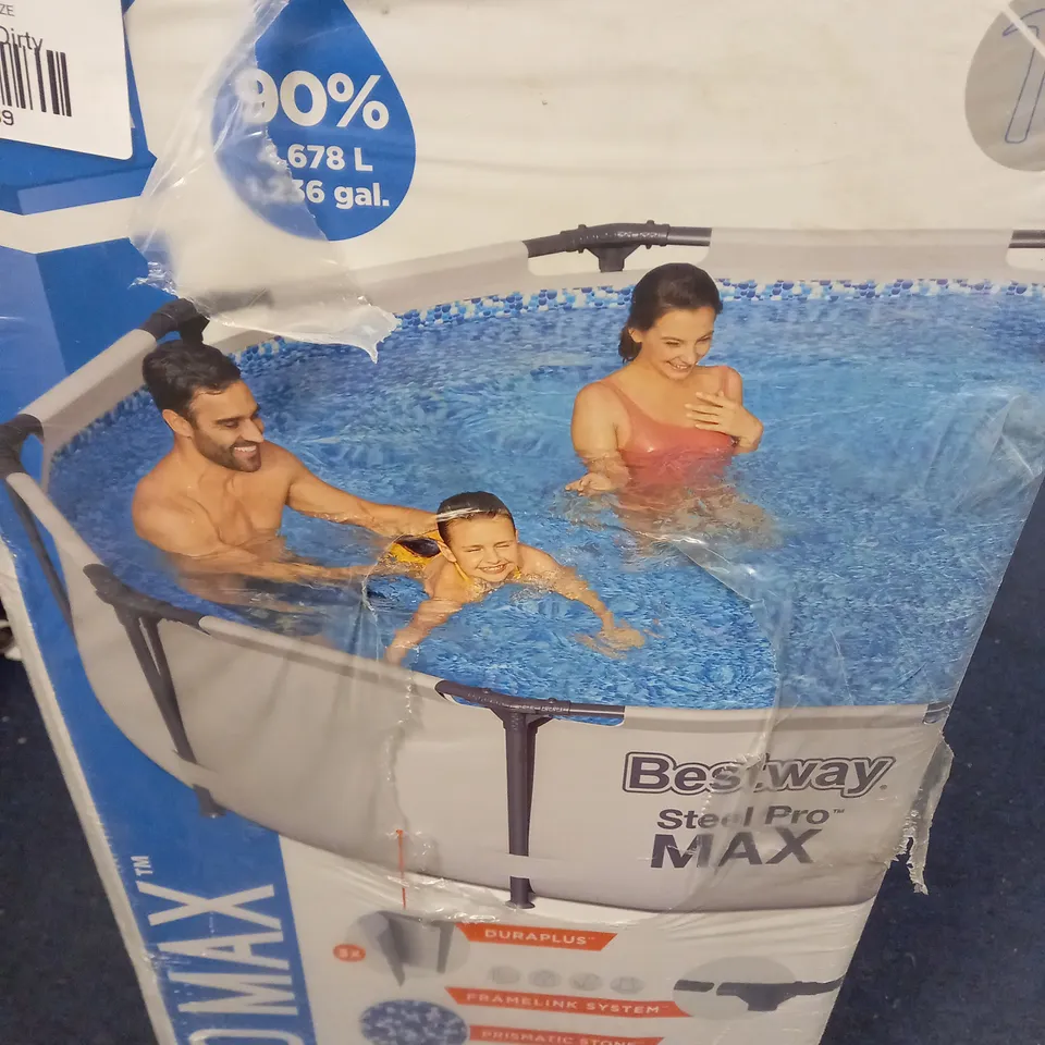 BESTWAY 10FT STEEL PRO MAX POOL - COLLECTION ONLY RRP £169