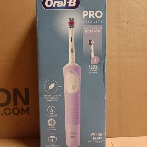 BOXED ORAL-B PRO VITALITY ELECTRIC TOOTHBRUSH