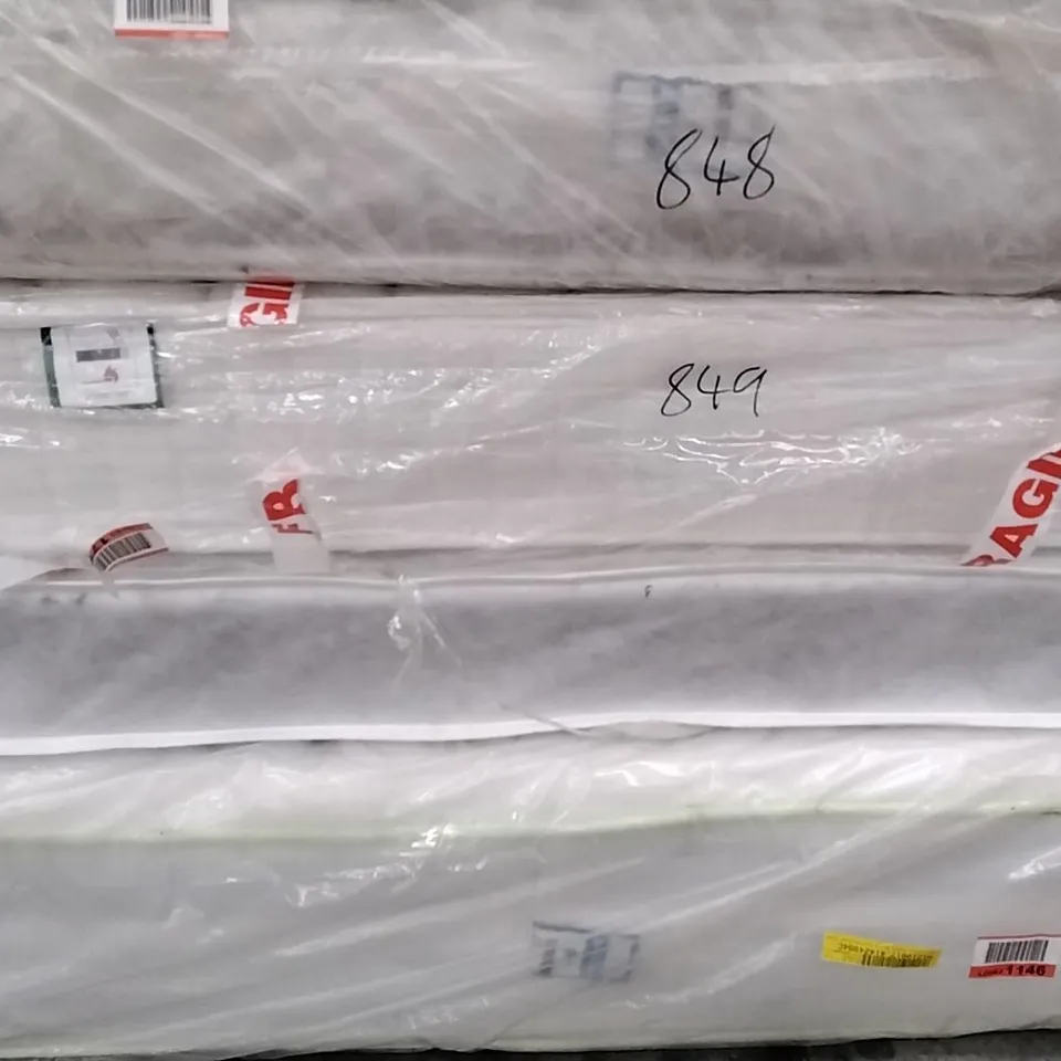 QUALITY COIL SPRUNG DOUBLE 4'6" MATTRESS