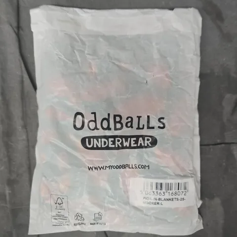 ODDBALLS PIGS IN BLANKETS BOXER BRIEFS SIZE LARGE