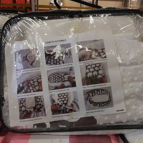 PALLET CONTAINING HOUSEHOLD AND CONSUMER PRODUCTS. INCLUDES A MAJORITY OF BABY NESTS IN LARGE QUANTITY, LAUNDRY BASKETS ETC