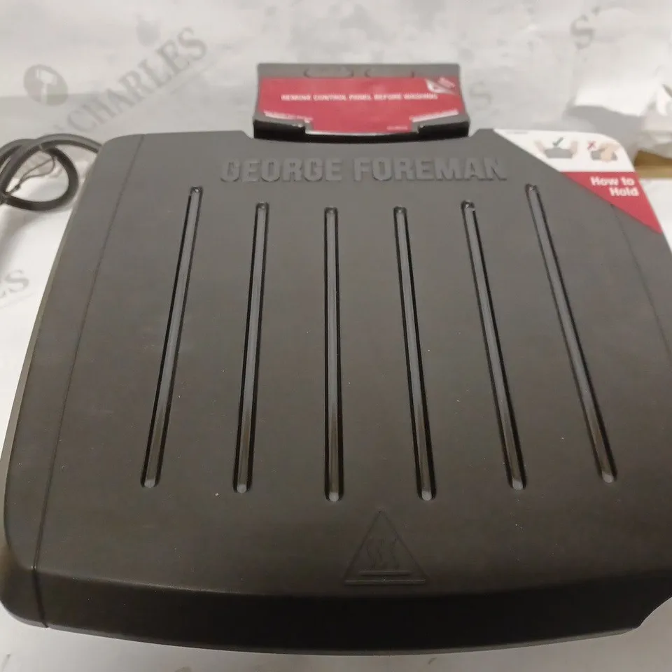 GEORGE FOREMAN 28300 IMMERSA INDIVIDUAL ELECTRIC GRILL