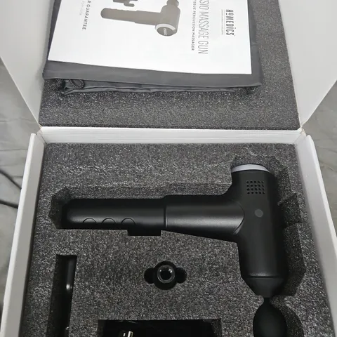 HOMEDICS PHYSIO MASSAGE GUN - DEEP TISSUE PERCUSSION MASSAGER