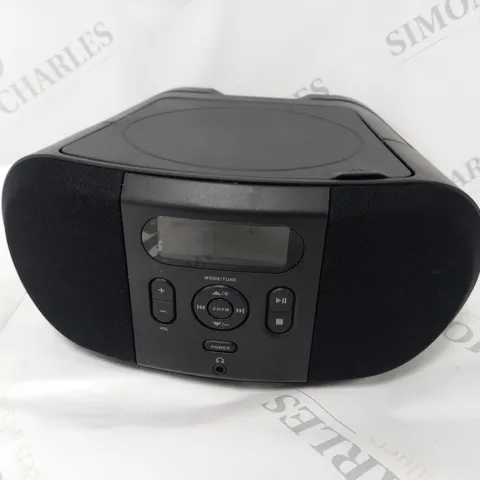 CD BOOMBOX IN BLACK