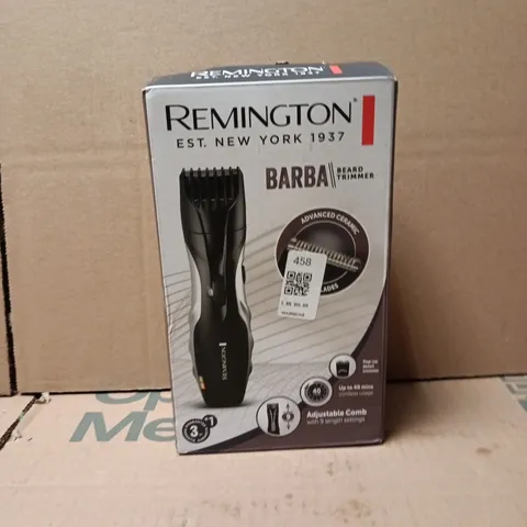 REMINGTON CORDLESS BEARD TRIMMER MB320C – WITH CHARGER, MANUAL & BOX