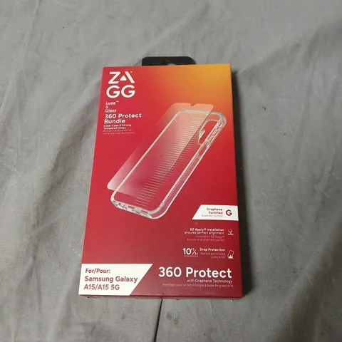 APPROXIMATELY 50 ZAGG LUXE 360 PROTECT BUNDLE FOR SAMSUNG GALAXY A15/A15 5G