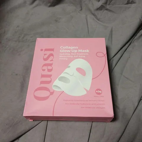 COLLAGEN GLOW UP MASK – PINK SHEET MASK, 40G (4 MASKS/BOX) 2 BOXES .