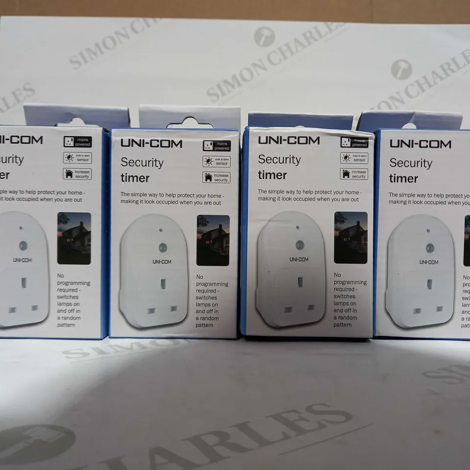 UNI-COM SET OF 4 SECURITY TIMERS