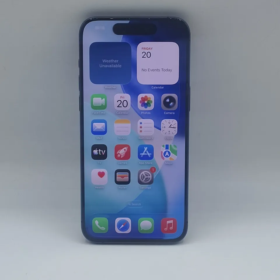 UNBOXED APPLE IPHONE 15 PRO MAX 256GB IN BLUE TITANIUM - A3106