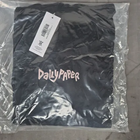 DAILY PAPER REHEM HOODIE IN BLACK SIZE XL