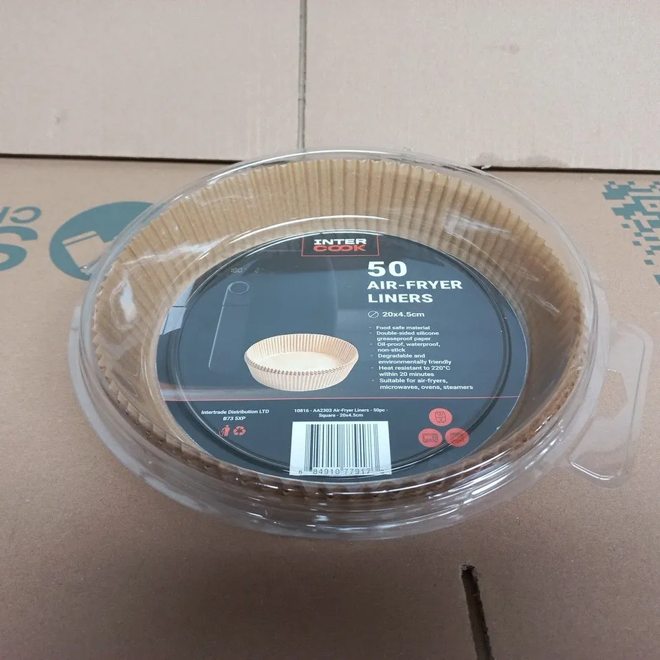 AIR-FRYER LINERS, 50-PACK