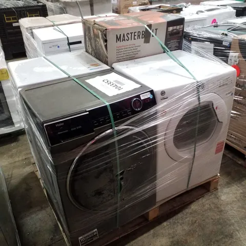 PALLET OF APPROXIMATELY 4 UNPROCESSED RAW RETURN WHITE GOODS TO INCLUDE