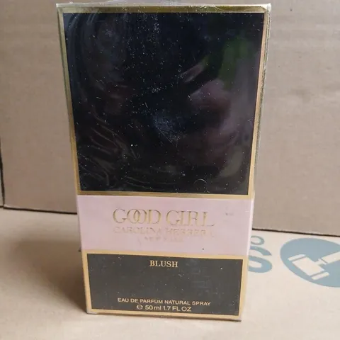 BOXED AND SEALED GOOD GIRL CAROLINA HERRERA NEW YORK BLUSH EAU DE PARFUM 50ML