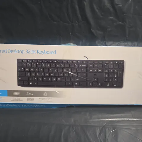 BOXED HP WIRED DESKTOP 320K KEYBOARD