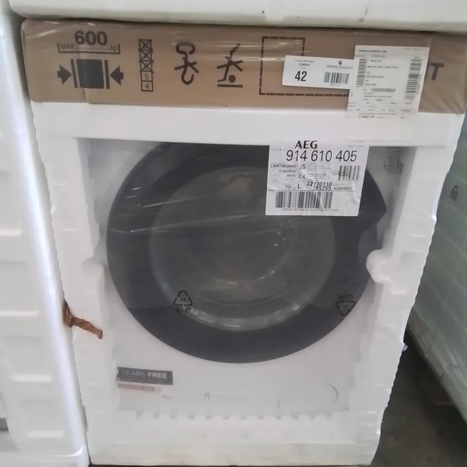 AEG 7000 PROSTEAM® UNIVERSALDOSE CONDENSER 8 KG WASHER DRYER LWR7485M4U