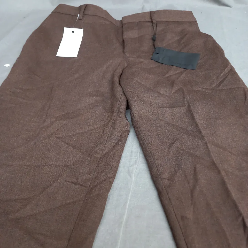 J.LINDEBERG WO20 DELICIOSO BROWN TROUSERS - SIZE 50