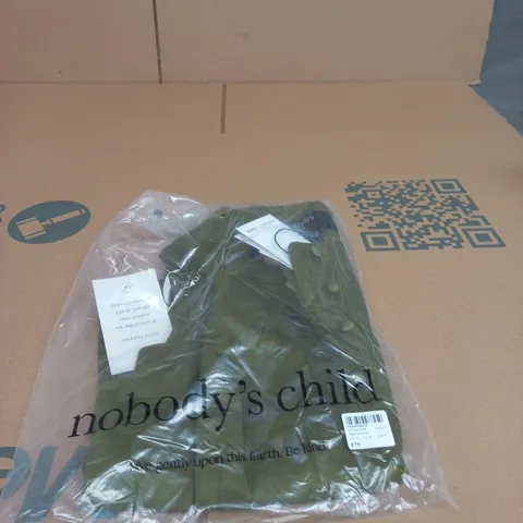 NOBODY'S CHILD PIPPA WAISTCOAT – GREEN, UK 10 (EU 38)